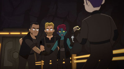Star Trek: Lower Decks Screencaps "Kayshon, His Eyes Open" (S2:E2)