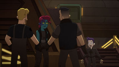 Star Trek: Lower Decks Screencaps "Kayshon, His Eyes Open" (S2:E2)