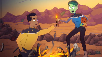 Star Trek: Lower Decks Screencaps "Kayshon, His Eyes Open" (S2:E2)