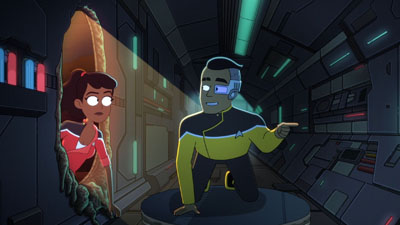 Star Trek: Lower Decks Screencaps "Kayshon, His Eyes Open" (S2:E2)