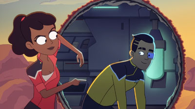 Star Trek: Lower Decks Screencaps "Kayshon, His Eyes Open" (S2:E2)