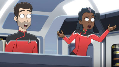 Star Trek: Lower Decks Screencaps "Kayshon, His Eyes Open" (S2:E2)