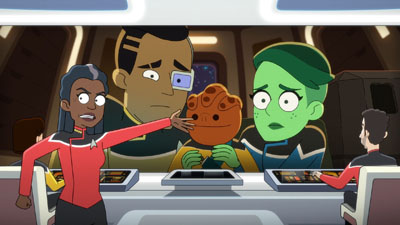 Star Trek: Lower Decks Screencaps "Kayshon, His Eyes Open" (S2:E2)