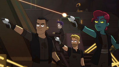 Star Trek: Lower Decks Screencaps "Kayshon, His Eyes Open" (S2:E2)