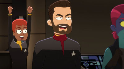 Star Trek: Lower Decks Screencaps "Kayshon, His Eyes Open" (S2:E2)