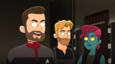 Star Trek: Lower Decks Screencaps "Kayshon, His Eyes Open" (S2:E2)