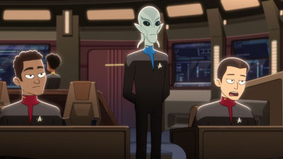 Star Trek: Lower Decks Screencaps "Kayshon, His Eyes Open" (S2:E2)
