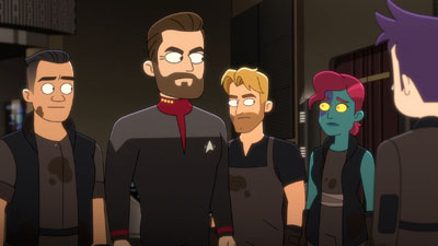 Star Trek: Lower Decks Screencaps "Kayshon, His Eyes Open" (S2:E2)
