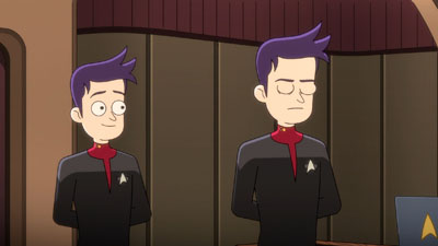 Star Trek: Lower Decks Screencaps "Kayshon, His Eyes Open" (S2:E2)