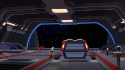 Star Trek: Lower Decks Screencaps "Kayshon, His Eyes Open" (S2:E2)
