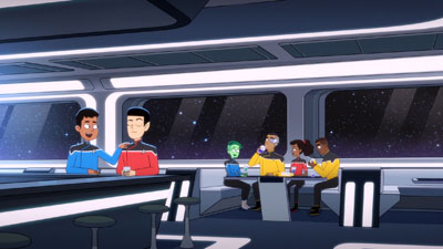 Star Trek: Lower Decks Screencaps "Kayshon, His Eyes Open" (S2:E2)