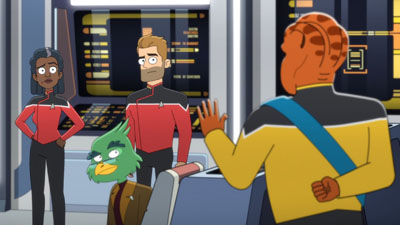 Star Trek: Lower Decks Screencaps "Kayshon, His Eyes Open" (S2:E2)