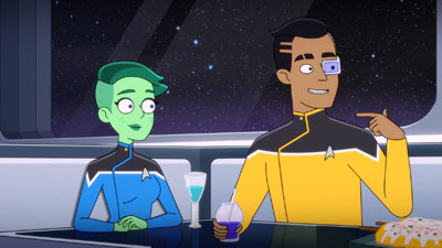 Star Trek: Lower Decks Screencaps "Kayshon, His Eyes Open" (S2:E2)
