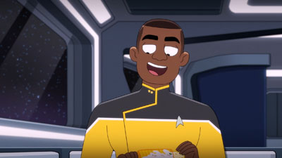 Star Trek: Lower Decks Screencaps "Kayshon, His Eyes Open" (S2:E2)