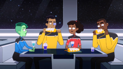 Star Trek: Lower Decks Screencaps "Kayshon, His Eyes Open" (S2:E2)