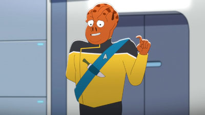 Star Trek: Lower Decks Screencaps "Kayshon, His Eyes Open" (S2:E2)