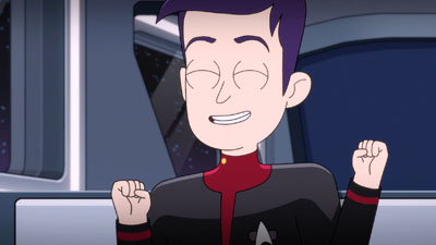 Star Trek: Lower Decks Screencaps "Kayshon, His Eyes Open" (S2:E2)
