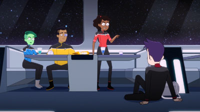 Star Trek: Lower Decks Screencaps "Kayshon, His Eyes Open" (S2:E2)