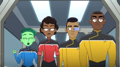 Star Trek: Lower Decks Screencaps "Kayshon, His Eyes Open" (S2:E2)