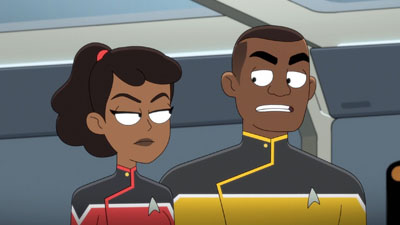 Star Trek: Lower Decks Screencaps "Kayshon, His Eyes Open" (S2:E2)