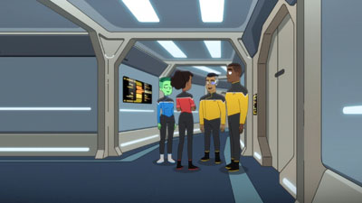 Star Trek: Lower Decks Screencaps "Kayshon, His Eyes Open" (S2:E2)