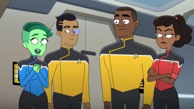 Star Trek: Lower Decks Screencaps "Kayshon, His Eyes Open" (S2:E2)