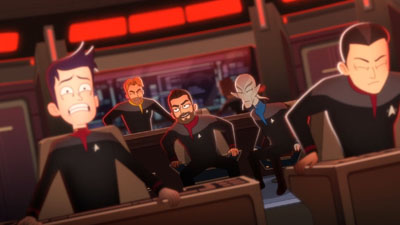 Star Trek: Lower Decks Screencaps "Kayshon, His Eyes Open" (S2:E2)