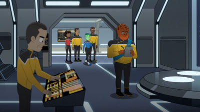 Star Trek: Lower Decks Screencaps "Kayshon, His Eyes Open" (S2:E2)