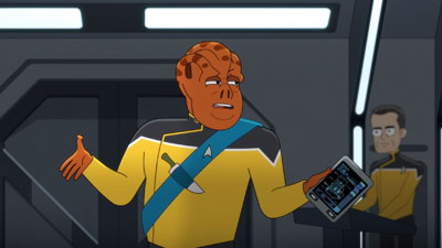 Star Trek: Lower Decks Screencaps "Kayshon, His Eyes Open" (S2:E2)