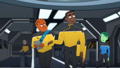 Star Trek: Lower Decks Screencaps "Kayshon, His Eyes Open" (S2:E2)