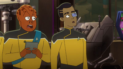 Star Trek: Lower Decks Screencaps "Kayshon, His Eyes Open" (S2:E2)