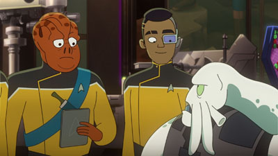 Star Trek: Lower Decks Screencaps "Kayshon, His Eyes Open" (S2:E2)