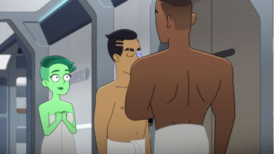Star Trek: Lower Decks Screencaps "Kayshon, His Eyes Open" (S2:E2)