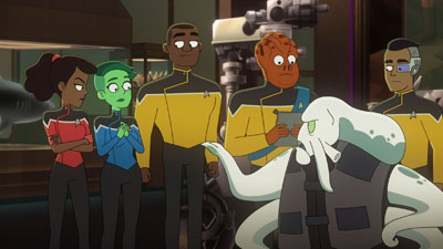 Star Trek: Lower Decks Screencaps "Kayshon, His Eyes Open" (S2:E2)
