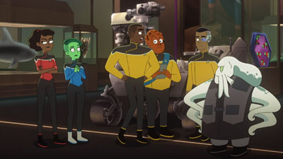 Star Trek: Lower Decks Screencaps "Kayshon, His Eyes Open" (S2:E2)