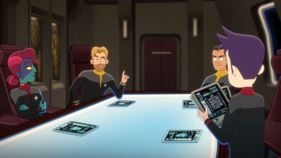 Star Trek: Lower Decks Screencaps "Kayshon, His Eyes Open" (S2:E2)