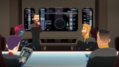 Star Trek: Lower Decks Screencaps "Kayshon, His Eyes Open" (S2:E2)