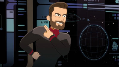 Star Trek: Lower Decks Screencaps "Kayshon, His Eyes Open" (S2:E2)