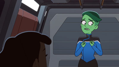 Star Trek: Lower Decks Screencaps "We'll Always Have Tom Paris" (S2:E3)