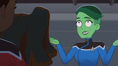 Star Trek: Lower Decks Screencaps "We'll Always Have Tom Paris" (S2:E3)