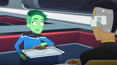 Star Trek: Lower Decks Screencaps "We'll Always Have Tom Paris" (S2:E3)
