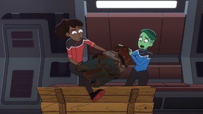 Star Trek: Lower Decks Screencaps "We'll Always Have Tom Paris" (S2:E3)