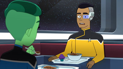 Star Trek: Lower Decks Screencaps "We'll Always Have Tom Paris" (S2:E3)