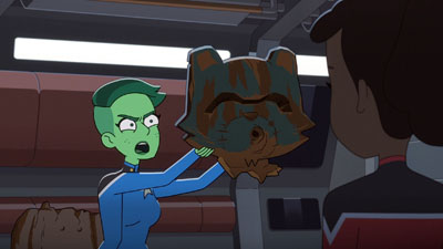 Star Trek: Lower Decks Screencaps "We'll Always Have Tom Paris" (S2:E3)