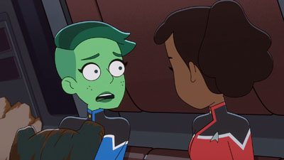 Star Trek: Lower Decks Screencaps "We'll Always Have Tom Paris" (S2:E3)