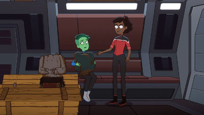 Star Trek: Lower Decks Screencaps "We'll Always Have Tom Paris" (S2:E3)