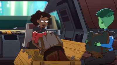 Star Trek: Lower Decks Screencaps "We'll Always Have Tom Paris" (S2:E3)