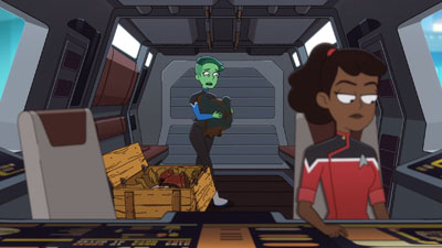 Star Trek: Lower Decks Screencaps "We'll Always Have Tom Paris" (S2:E3)