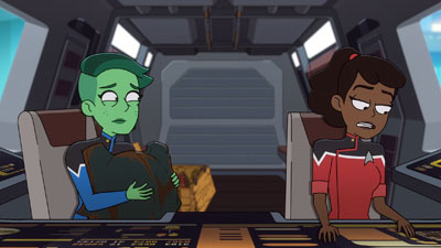 Star Trek: Lower Decks Screencaps "We'll Always Have Tom Paris" (S2:E3)