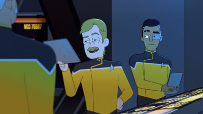 Star Trek: Lower Decks Screencaps "We'll Always Have Tom Paris" (S2:E3)
